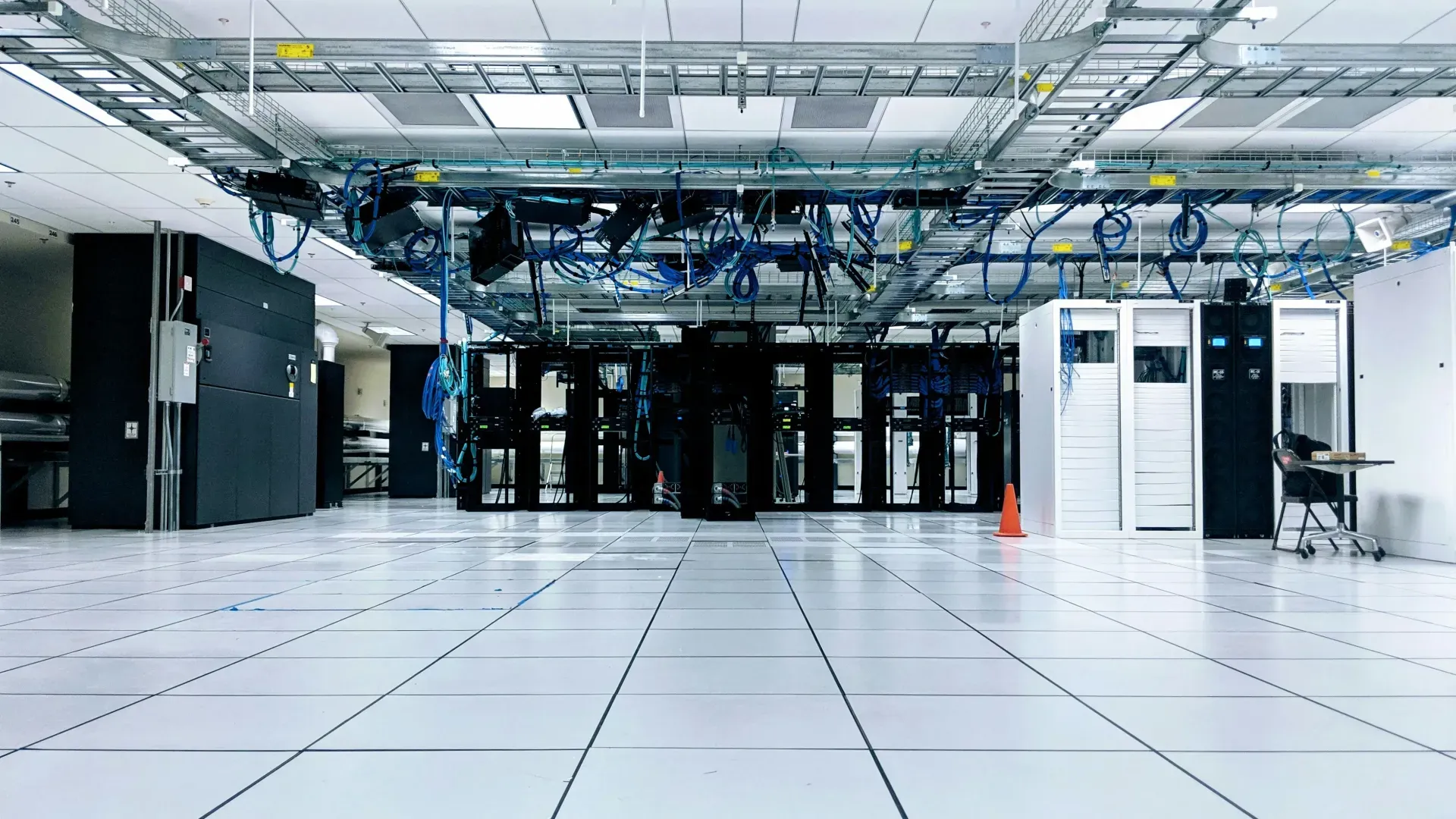 Rows of servers in a data center – the kind of systems OpenAI's agents broke into